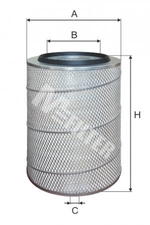 Фильтр воздушный MB     (d=138  D=240  H=375)