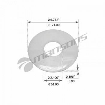 Шайба сайлентблока SAF