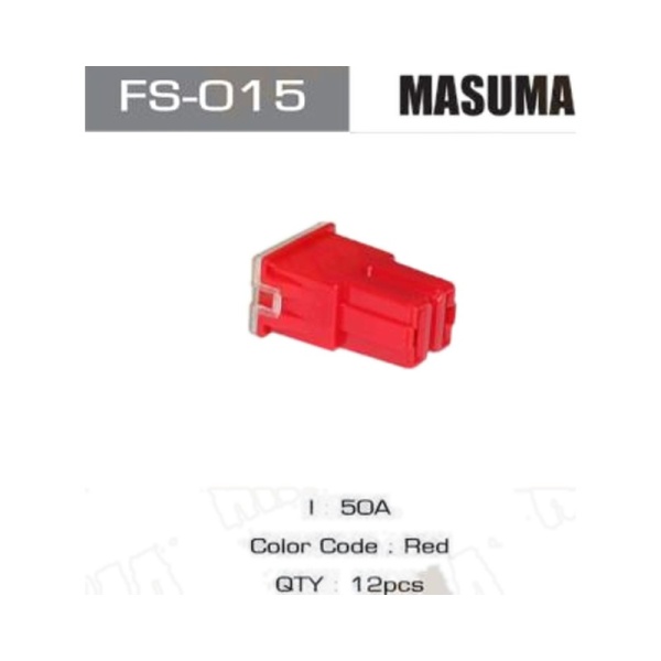 Предохранитель силовой  'мама' 50A красный