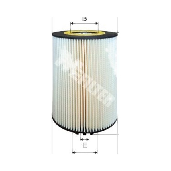 Фильтр масляный H=204,5 D=120 d=56 d1=14 RVI Midlum/Premium/Volvo FE/FL II