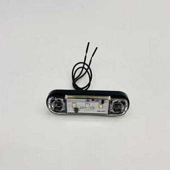 Фонарь габаритный LED "slim" 3 диода белый