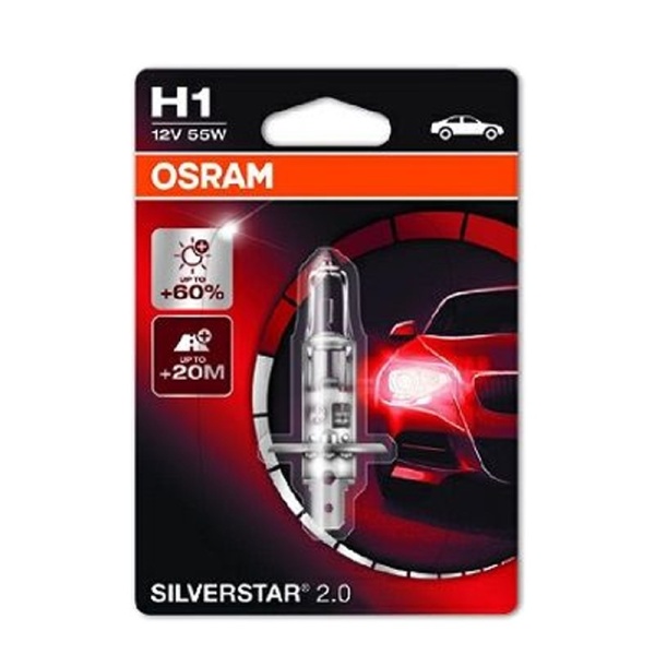 Лампа галоген 12V H1 55W OSRAM