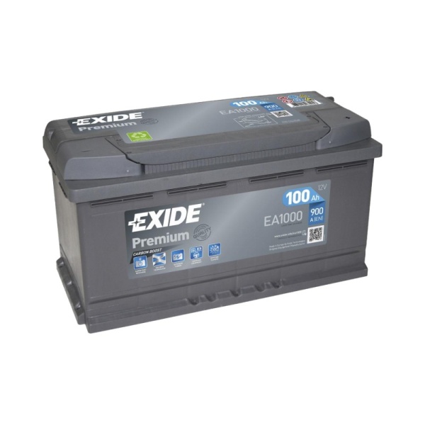 АКБ EXIDE Premium 12V 100Ah 900A 353x175x190 /-+/
