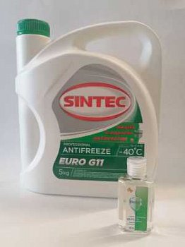 Антифриз Sintec EURO 5л (зеленый)