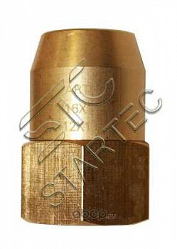 Соединитель (бронза) прямой / F22 - 16мм