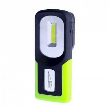 Фонарь ЯРКИЙ ЛУЧ "OPTIMUS ACCU pocket" 3W COB 3 реж.(50/100лм,красный) крюк/магнит, Li-800mA