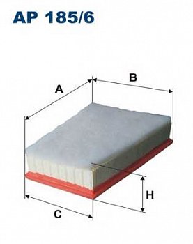 Фильтр воздушный (легковой)  Renault  Fluence