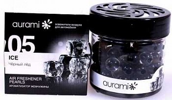 Ароматизатор жемчужины черный лёд