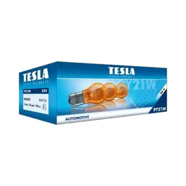 Лампа 24V PY21W 21W цокольная BAU15s оранжевая