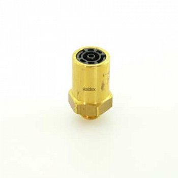 Соединитель (бронза) прямой / M12 - 08мм