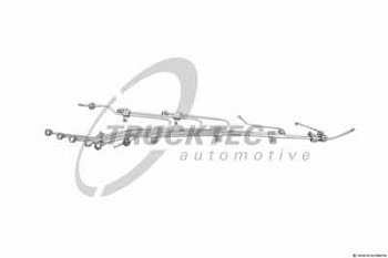 Трубка топливная ВД, ком-кт на 1-6 цил. D2866/76 MAN M/F2000/TGA