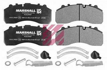 Колодки дисковые 29061 MB/DAF/MAN/SC/IVE (247x110x29) Knorr