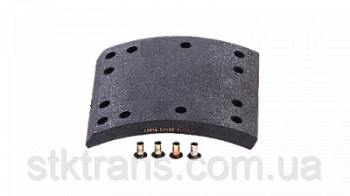 Накладки тормозные 1-рем.(419x203)\Fruehauf,SMB,Trailor