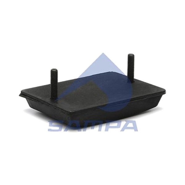 Прокладка рессоры пластина 70x90x18 2шп.-M6 MB