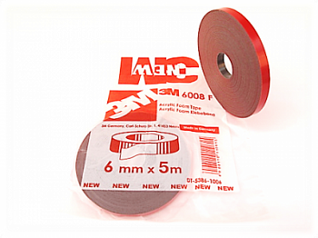 Скотч двусторонний 3М 6мм х 5м