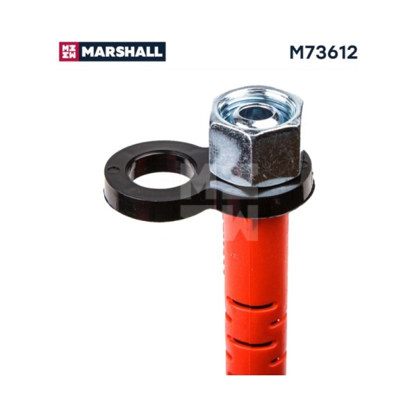 Шланг воздушный M18X1.5 (красный) выход штуцер L-4 m