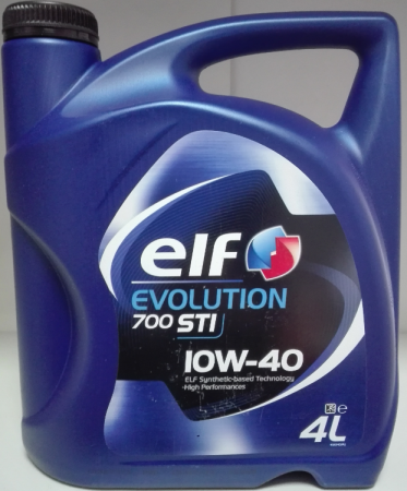 Масло мот.10W40 ELF 700 STI Evolution 4л