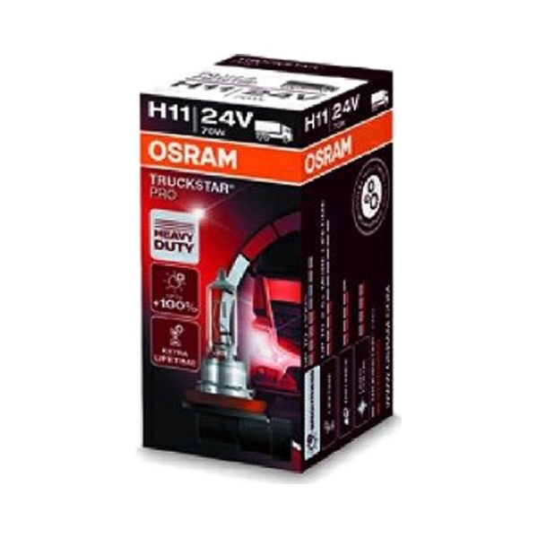 Лампа галоген 24V H11 70W  OSRAM
