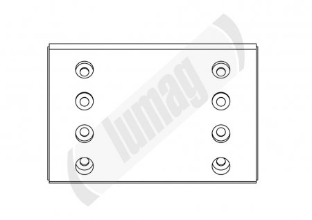 Накладки тормозные 19515 STD (300x200) 93252 SAF