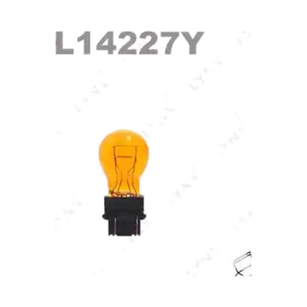 Лампа 12V PY27/7 W2,5X16Q без цоколя оранжевая