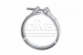 Хомут D110-127мм трубы глушителя от турбокомпрессора VOLVO нерж