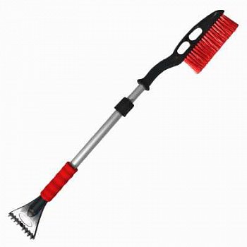Щетка для снега со скребком AVS 90-120см  (телескопическая)