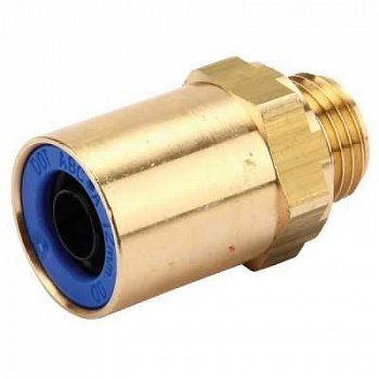 Соединитель (бронза) прямой / M12 - 12мм