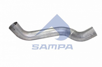 труба глушителя промежуточная iveco