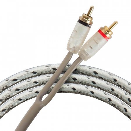 Кабель RCA 2-х канальные 5 метров  KICX  MRCA25