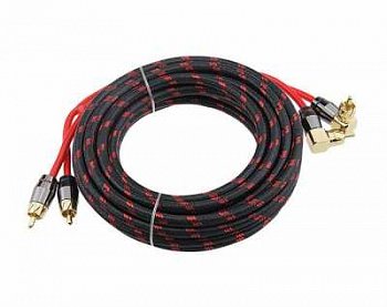 Кабель RCA 2-х канальные 5 метров  URAL RCA-DB5M  Decibel