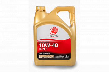Масло мот.10w40 IDEMITSU SN/CF 4л