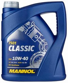 Масло мот.10W40 MANNOL Classic 4л