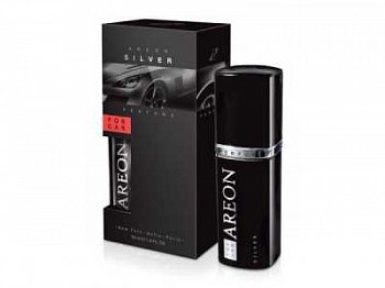 Ароматизатор воздуха AREON "PERFUME 50 ML СПРЕЙ (SILVER / серебро)