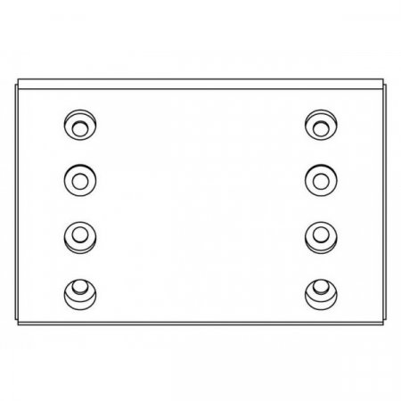 Накладки тормозные 19032 1-рем (420x180)  93251 BPW