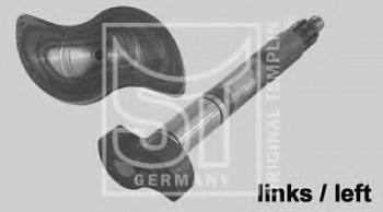 Вал тормозной BPW L=673 [557.5] L