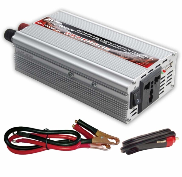 преобразователь напряжения 24-220v 1000W AVS