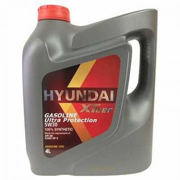 Масло мот. 5w30 HYNDAI XTeer Gasolin Ultra Protection 4л
