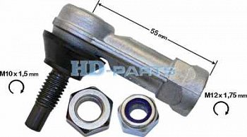 Наконечник тяги КПП M12*1.75/M10 правый