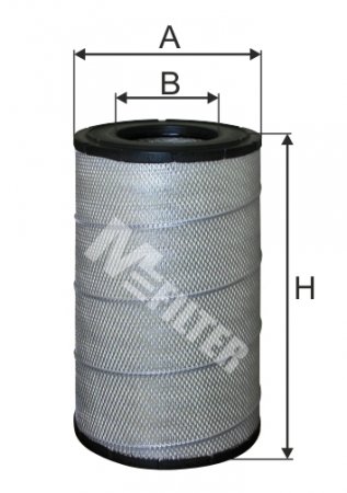 Фильтр воздушный DAF     (d=150  D=279  H=507)
