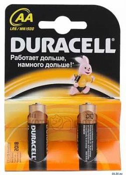 Батарейка  АА LR06-2BL Duracell
