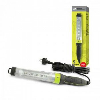 Светильник-переноска LUX LDW-06-05 светодиодный 6W 5 метров IP54 (ПР-Т-60-05)