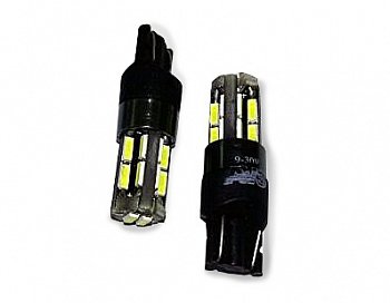 Светодиод Т10 12V T104 (W2.1x9.5D) CANBUS 18SMD 4014 12-24V