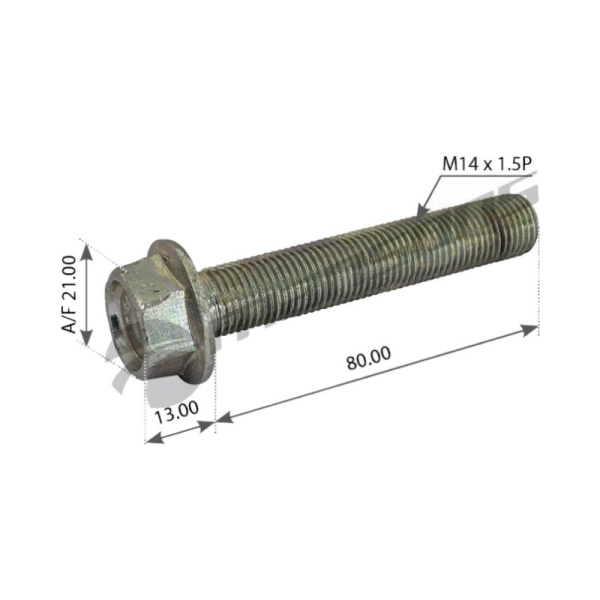 БолтM14x80x1.5