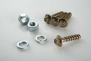 болт(саморез) крепления пневмоподушки с пластик.стак. K100x40 \SAF