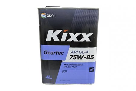 Масло транс.75w85 KIXX G-FF  GL-4  4L п/с