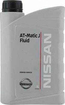 масло трансмиссионное! NISSAN AT-Matic J Fluid (1L) для АКПП синт