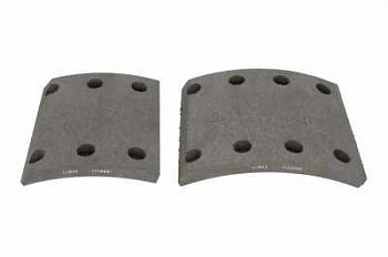 Накладки тормозные 19245 1-рем (420x160) 93067 HOWO/STEYR