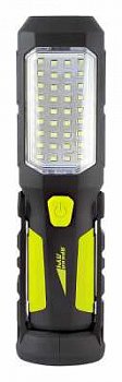Фонарь ЯРКИЙ ЛУЧ "ОPTIMUS ACCU" многофункц. 2 реж. (0.5W/кемпинг 36LED), магнит/крюк, Li-Ion 18650