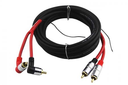 Кабель RCA 2-х канальные 0.5 метров  URAL RCA-PT5M Patriot