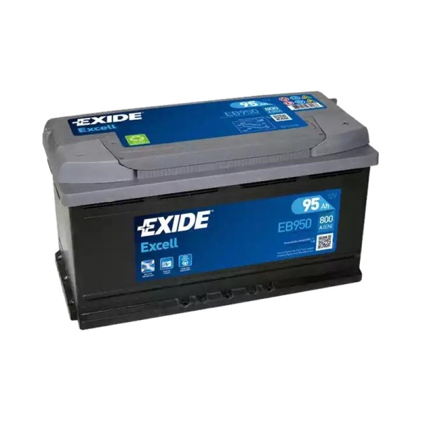 АКБ  95 а/ч EXIDE EXCELL [12V 95Ah 800A B13] 353x175x190mm;Полярность ETN 0 [-/+]